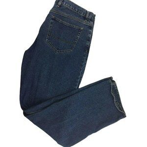 Big Mac Work Wear Jeans 38 X 34 Bootcut Jeans 38 X 34 Dark Wash 5 Pocket Zipper